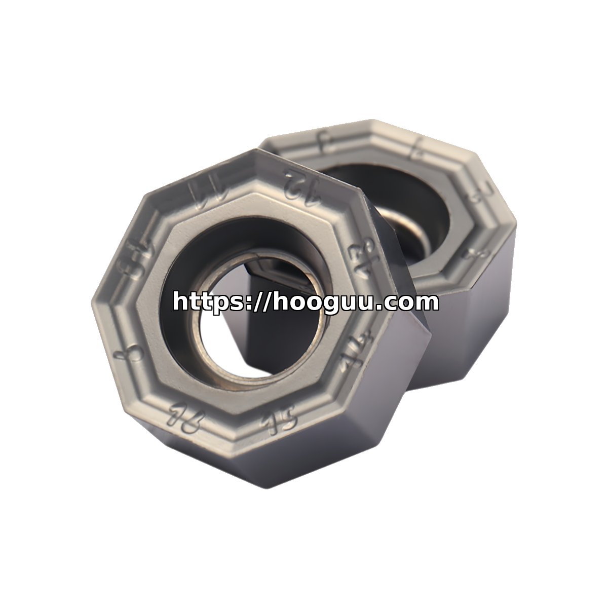 Original HOOGUU ONMU060408-OM HO2202 Carbide Insert - Octagonal | Steel, Stainless Steel