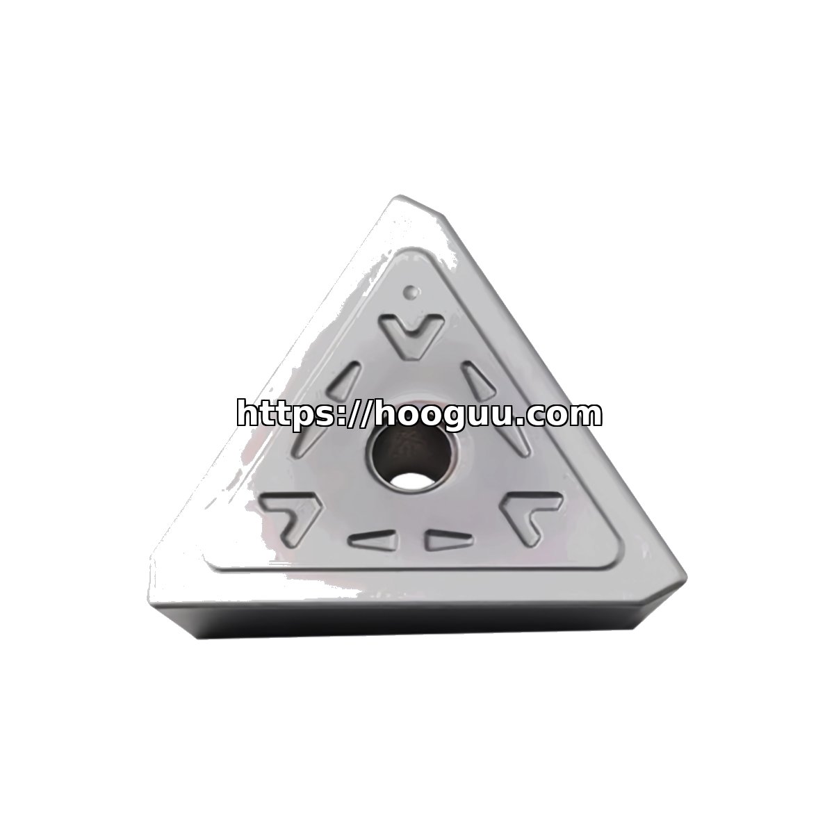 Original HOOGUU TPKN160304-Q1 HO2202 Carbide Insert - Triangle | Steel, Stainless Steel