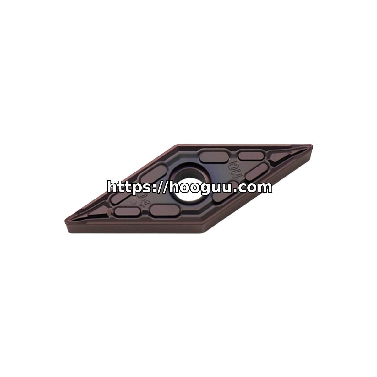 Original HOOGUU VNMG160408-MSL HO1415 Carbide Insert - Diamond 35° | Steel, Stainless Steel