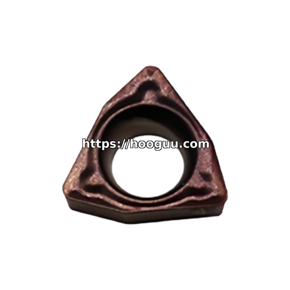 Original HOOGUU WBMT060104L-JDP HO1315 Carbide Insert - Trigon 80° | Steel & More