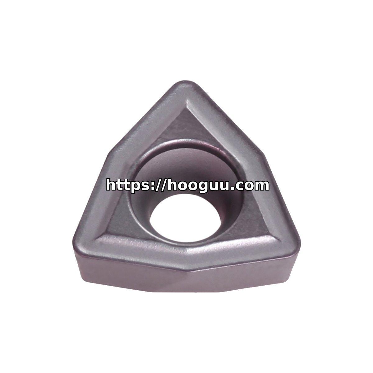 Original HOOGUU WCMT080412FN HO1415 Carbide Insert - Trigon 80°