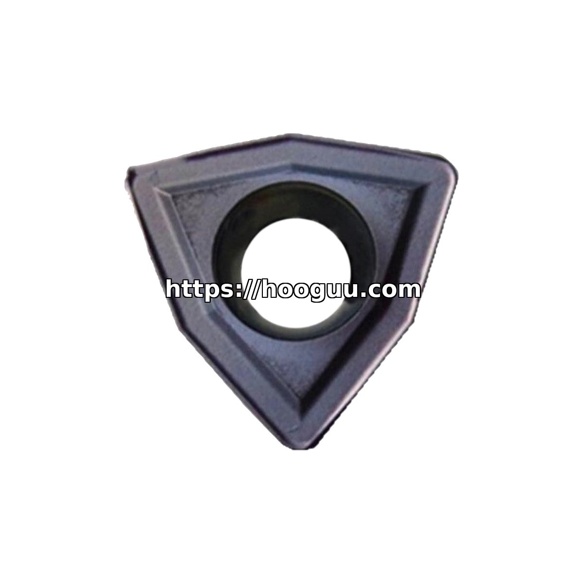 Original HOOGUU WCMX030208FN HO1215 Carbide Insert - Trigon 80° | Cast Iron