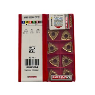 Duracarb WNMG080408-45 DC9025 Trigon 80° WNMG332