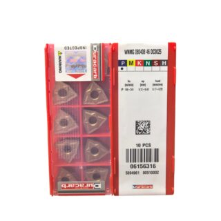 Duracarb WNMG080408-46 DC9025 Trigon 80° WNMG332