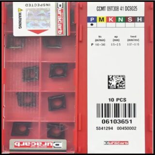 Original Duracarb APMT1135R-HF DP5320 Carbide Milling Insert - Parallelogram 85° (10 PCS)